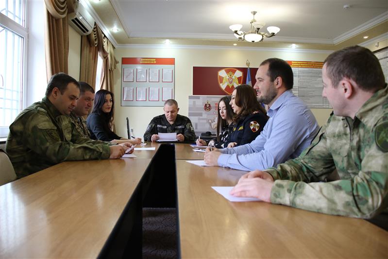 В Кабардино-Балкарии проведён круглый стол, приуроченный ко Дню Росгвардии