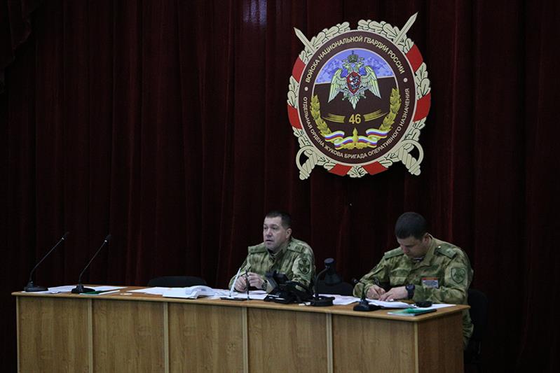 В Чеченской Республике прошло командно-штабное учение под руководством командующего Северо-Кавказским округом Росгвардии