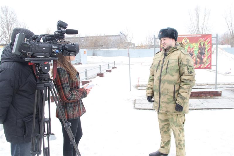 На тюменском ТВ вышел сюжет о кинологах Росгвардии (видео)