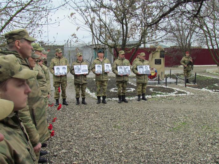 В Объединенной группировке войск (сил) на Северном Кавказе почтили память погибших спецназовцев