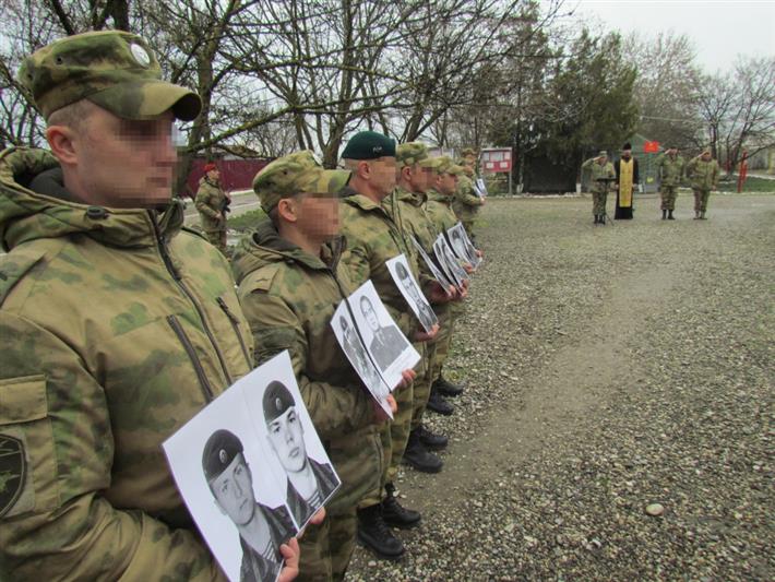 В Объединенной группировке войск (сил) на Северном Кавказе почтили память погибших спецназовцев