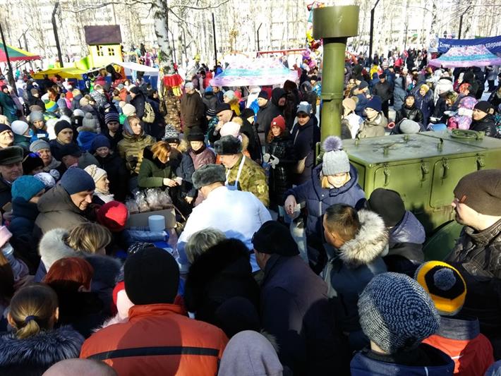 Росгвардия подготовила масленичные угощения для жителей Нижнего Новгорода