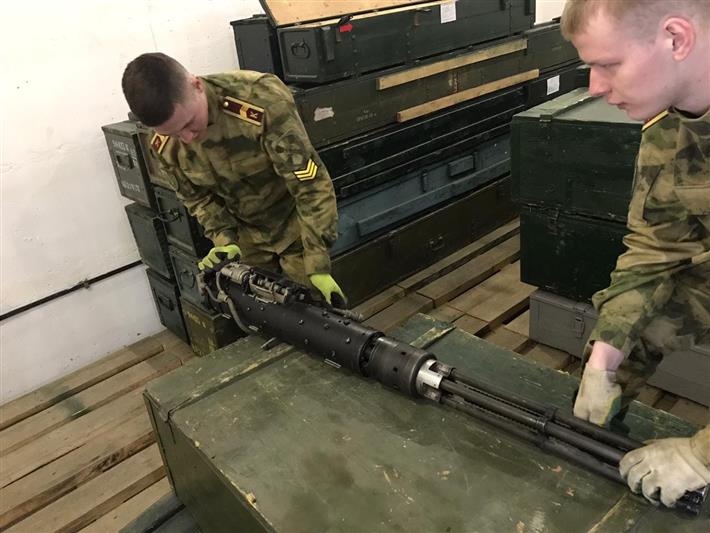 Завершилась войсковая стажировка курсантов Росгвардии в Чеченской Республике