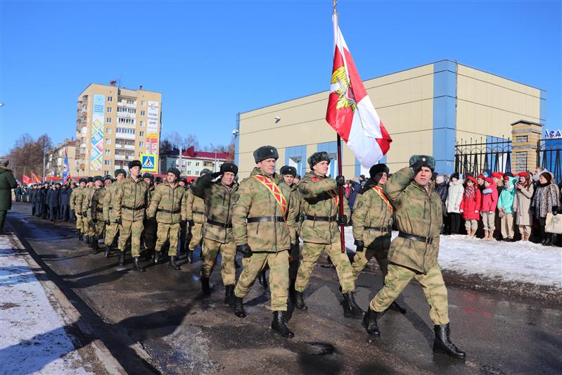 Сотрудники и военнослужащие Управления Росгвардии по Республике Марий Эл почтили память героев 6-й роты 