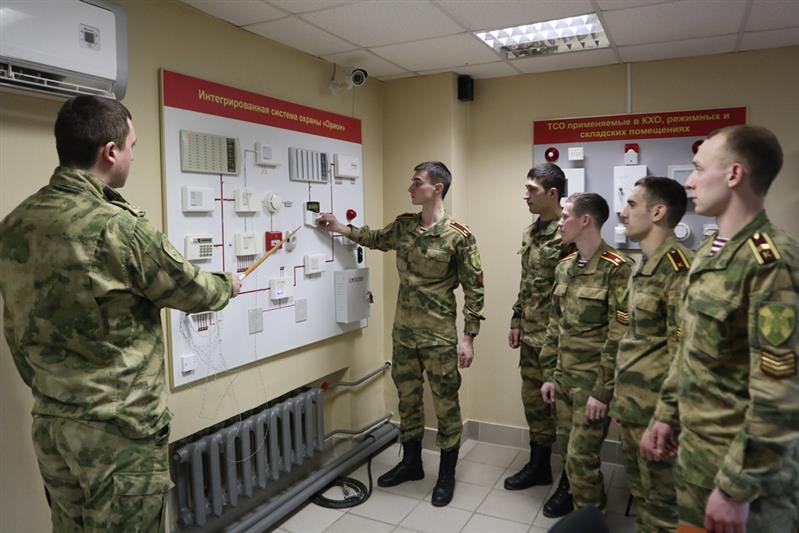На Урале началась стажировка курсантов инженерного факультета Пермского военного института Росгвардии 