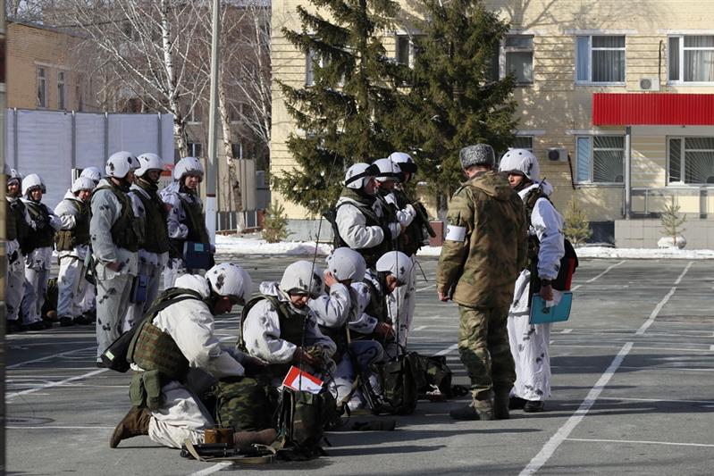 На Урале состоялось тактическое учение дивизии Росгвардии 