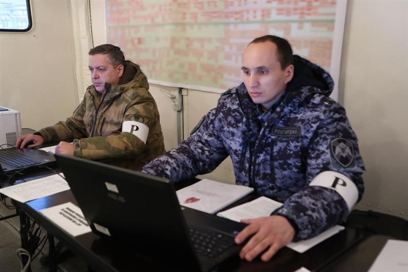 На Урале состоялось тактическое учение дивизии Росгвардии 
