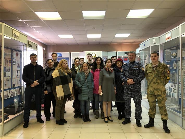 Ветераны вневедомственной охраны организовали экскурсию для курсантов и стажёров Росгвардии