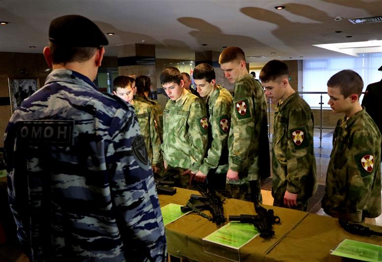 В столице Приволжья состоялся первый слёт кадетских классов Росгвардии Нижегородского гарнизона (фото, видео)