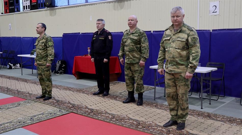 В Подмосковье прошёл чемпионат Центрального округа Росгвардии по дзюдо