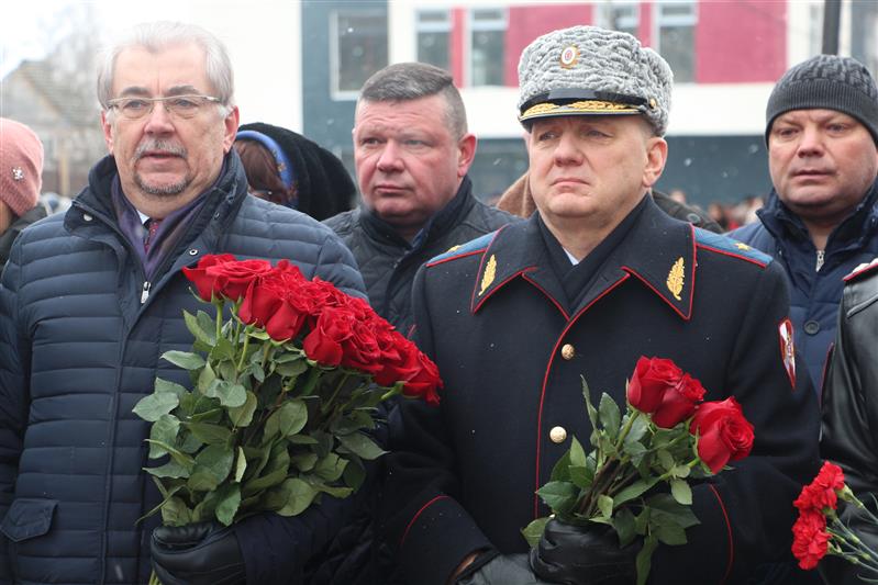 В Сергиевом Посаде почтили память погибших бойцов ОМОН  