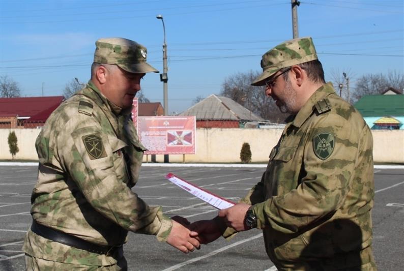 27-ю годовщину своего образования отметила воинская часть Росгвардии в Северной Осетии