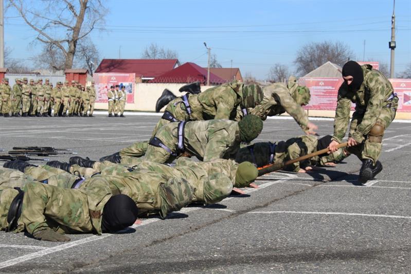 27-ю годовщину своего образования отметила воинская часть Росгвардии в Северной Осетии