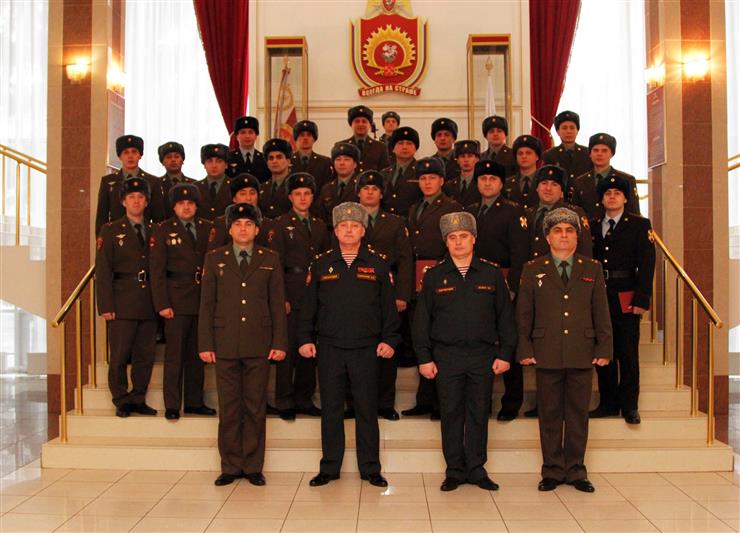 В Санкт-Петербургском военном институте Росгвардии состоялся выпуск специалистов по работе с личным составом