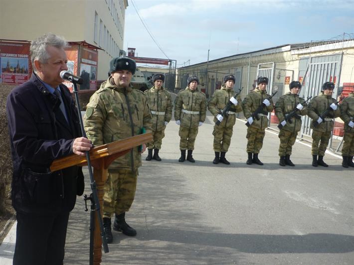 Военнослужащие астраханского батальона Росгвардии почтили память павших боевых товарищей