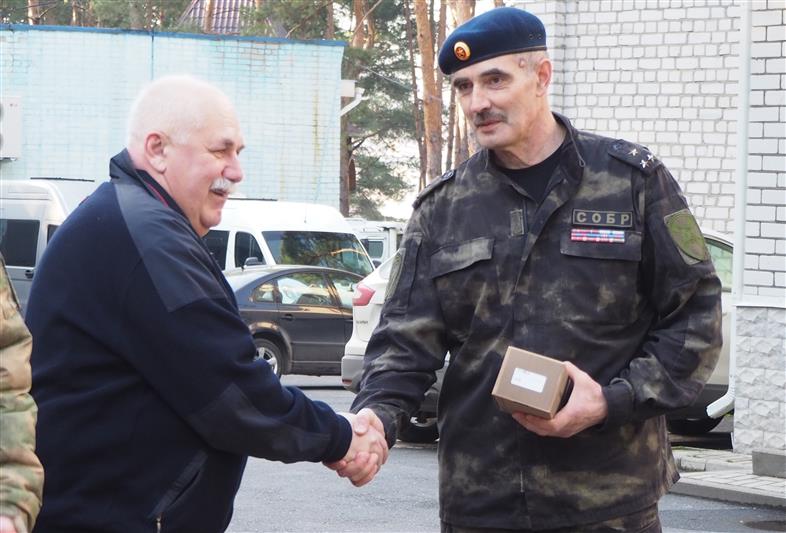 Годовщину образования отряда отметили сотрудники СОБР «Белогор»