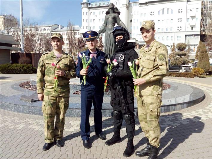 Донские росгвардейцы подготовили оригинальное видеопоздравление для женщин в погонах (видео)