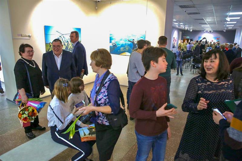 Фотовыставку «Краповый цвет российского спецназа» представили в Балашихинской картинной галерее