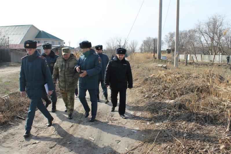 В Астраханской области Росгвардия участвует в мероприятиях, направленных на предупреждение ландшафтных возгораний