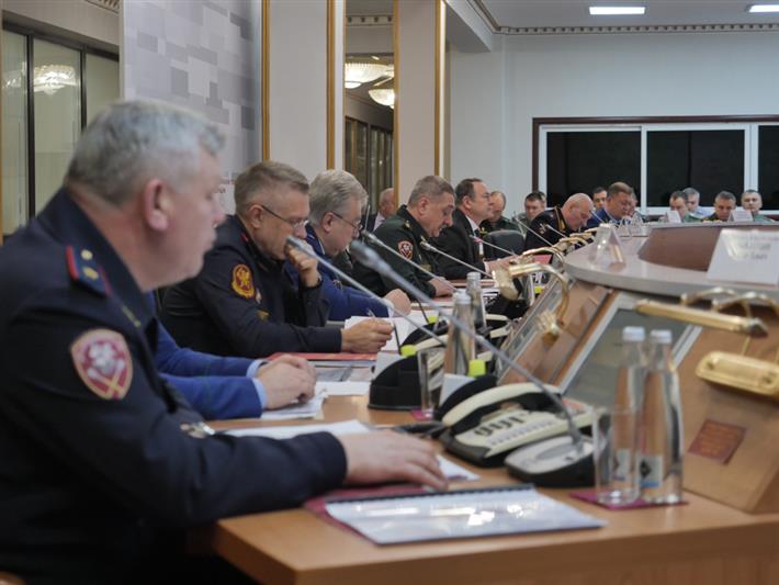 В Центральном округе Росгвардии состоялось заседание военного совета 