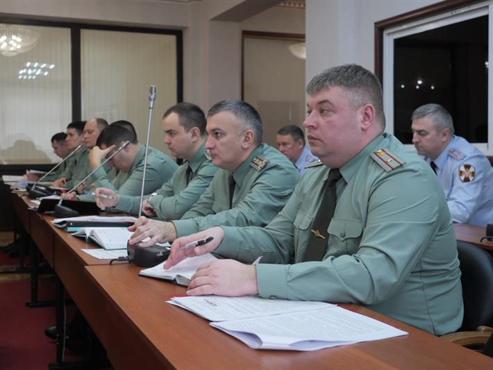 В Центральном округе Росгвардии состоялось заседание военного совета 