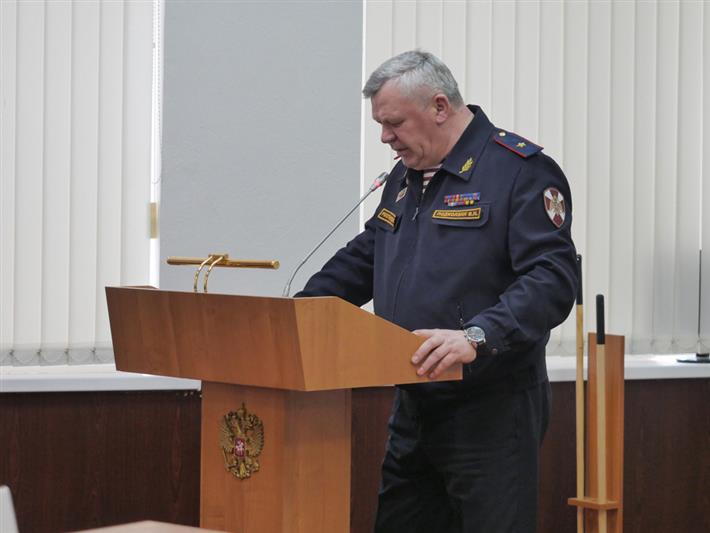 В Центральном округе Росгвардии состоялось заседание военного совета