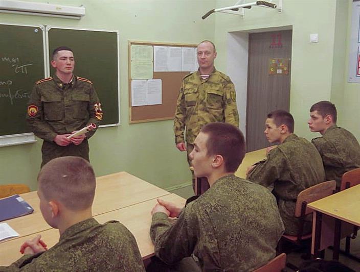 Курсанты Пермского военного института Росгвардии рассказали казанским кадетам о своей учёбе
