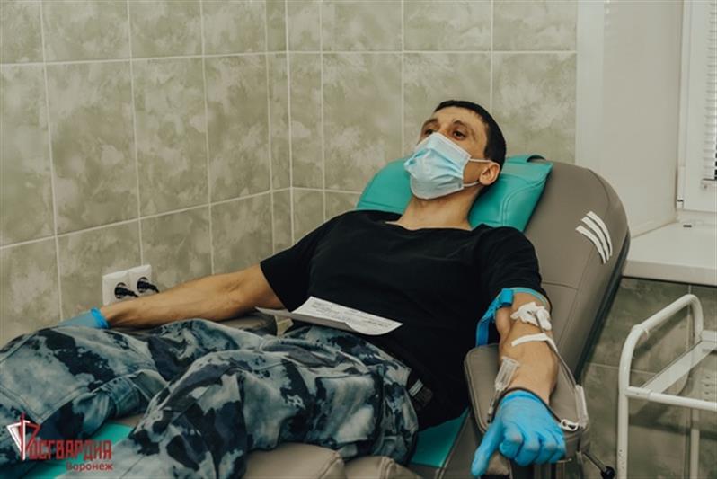 Воронеж принял эстафету донорской акции Центрального округа Росгвардии  «От сердца к сердцу» 