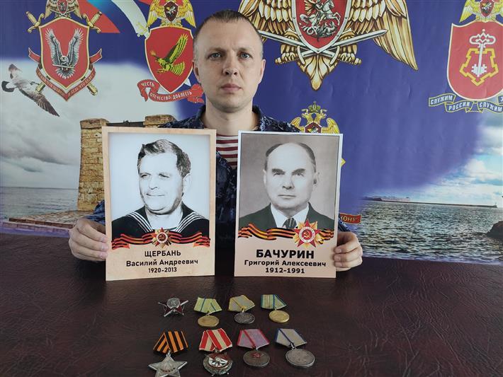 В рамках акции «Автограф Победы» офицер Росгвардии из Севастополя рассказал о своих родственниках, внесших вклад в разгром фашизма