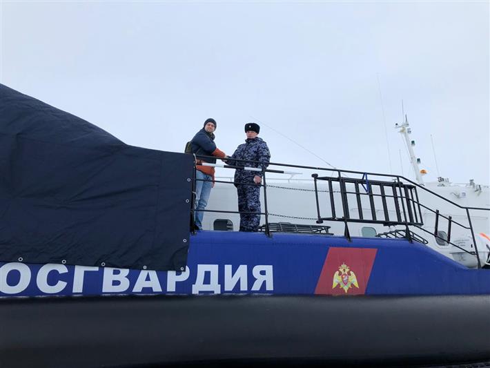 Судно на воздушной подушке получило  территориальное управление  Росгвардии  на Ямале