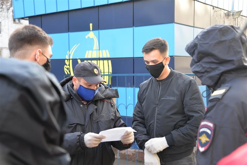 Патрулирование улиц Уфы осуществляют совместные наряды Росгвардии и полиции 