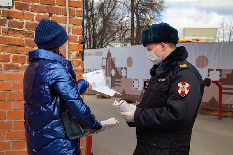 В Нижегородской области военнослужащие и сотрудники Росгвардии обеспечивают правопорядок в период самоизоляции