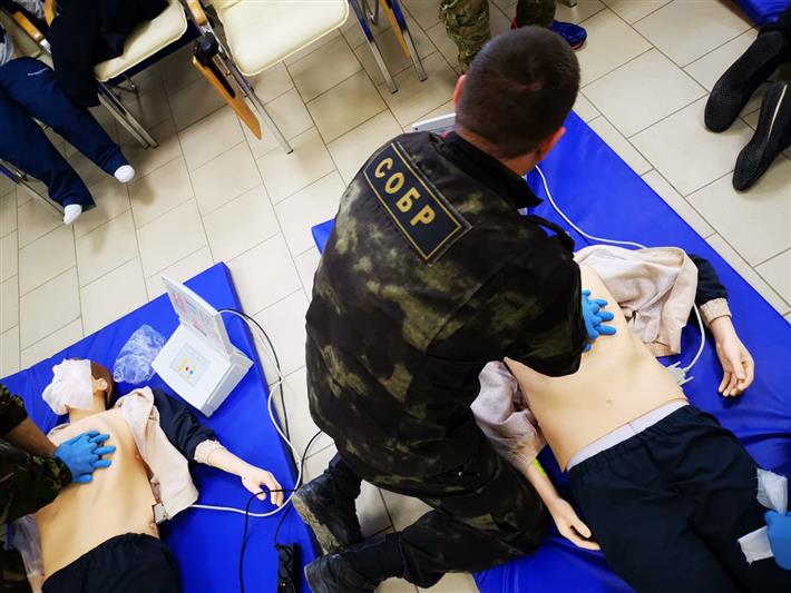 День образования медслужбы Росгвардии отметили в Южном округе
