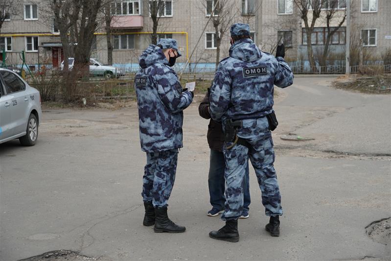 В Ивановской области Росгвардия выделяет дополнительные силы для контроля за соблюдением режима самоизоляции