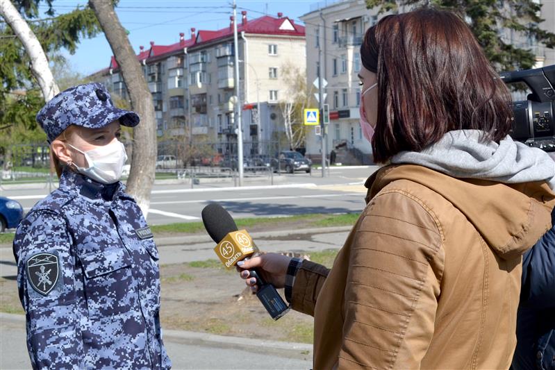 В Зауралье журналисты региональной телекомпании стали участниками профилактического рейда Росгвардии