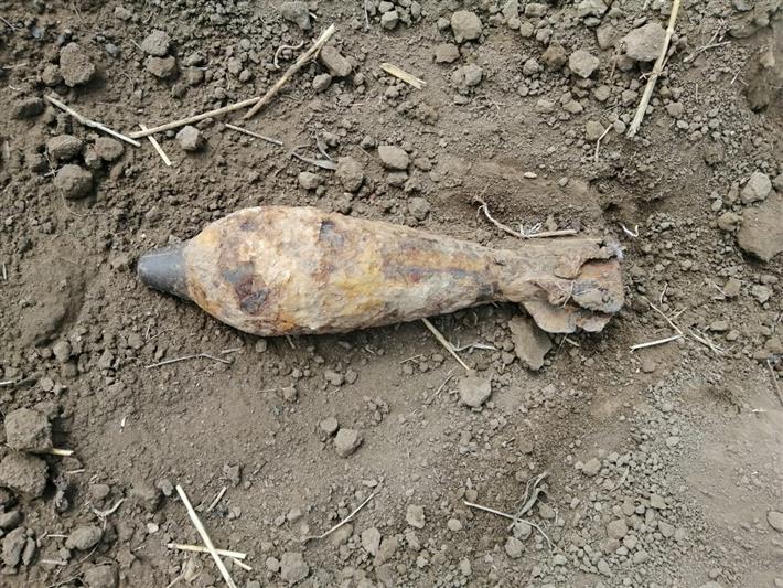Инженеры-саперы ОМОН уничтожили боеприпас времен ВОВ, найденный в окрестностях Буденновска
