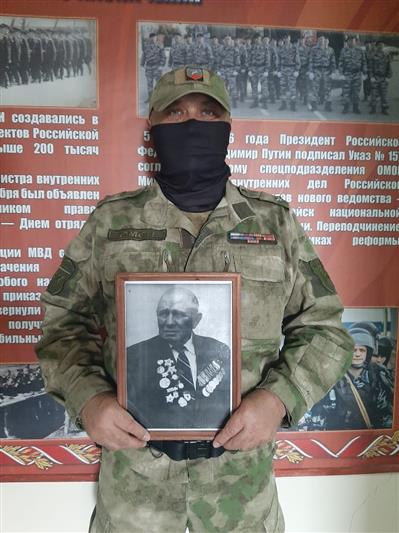 Росгвардейцы Карачаево-Черкесии продолжают участие в акции «Росгвардия. Потомки победителей»