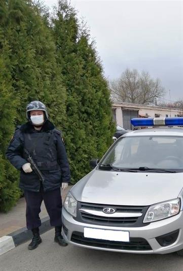 Белгородские росгвардейцы задержали подозреваемого в грабеже