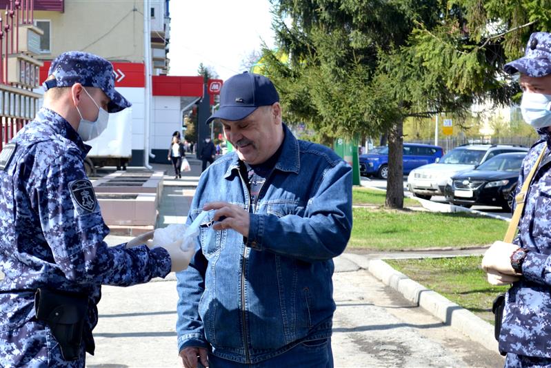 В Зауралье журналисты региональной телекомпании стали участниками профилактического рейда Росгвардии