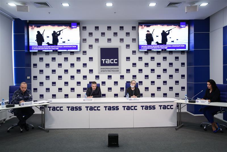 В пресс-центре «ТАСС. Урал» состоялась онлайн  пресс-конференция с участием  офицера Управления Росгвардии по Свердловской области