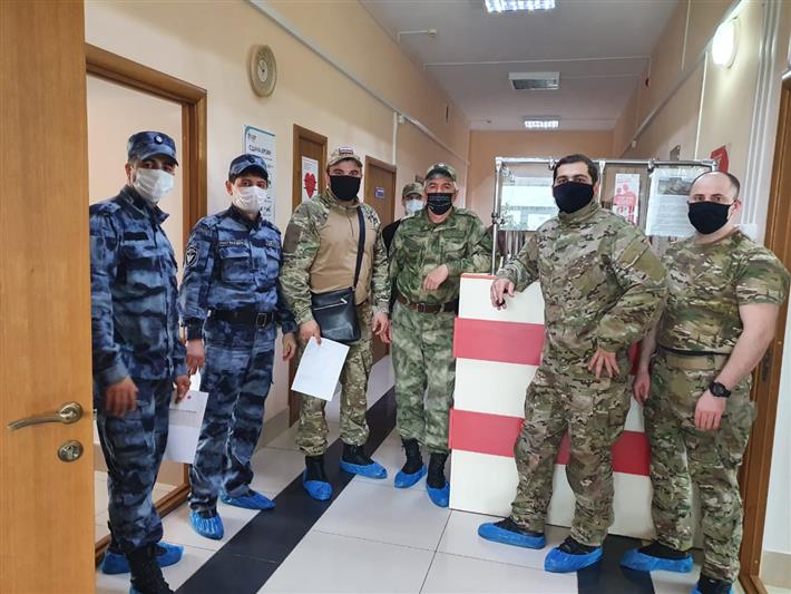 Дагестанские росгвардейцы приняли участие в донорской акции
