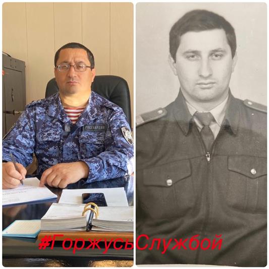 В Кабардино-Балкарском Управлении Росгвардии продолжается акция «Горжусь службой!»