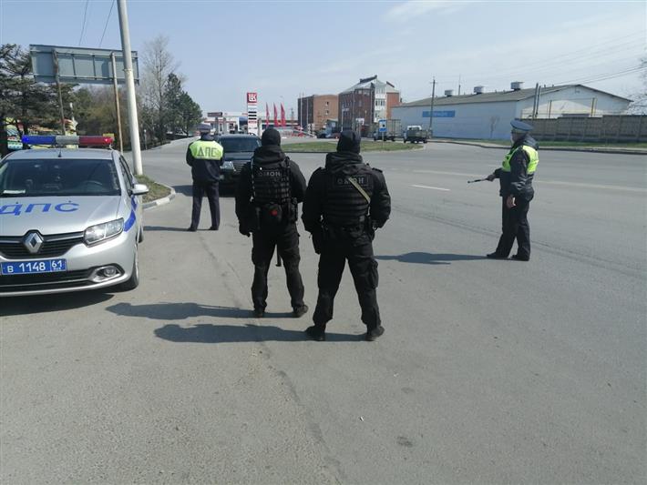 Росгвардия в Ростовской области обеспечивает безопасность граждан в условиях режима повышенной готовности