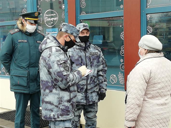 В Ивановской области Росгвардия выделяет дополнительные силы для контроля за соблюдением режима самоизоляции