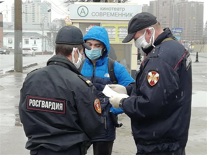В Ивановской области Росгвардия выделяет дополнительные силы для контроля за соблюдением режима самоизоляции