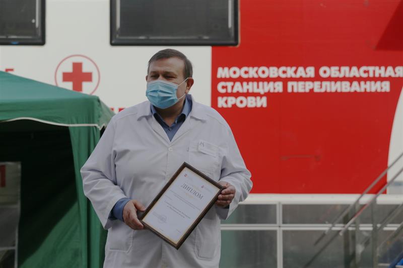 В Подмосковье продолжается донорская акция Центрального округа Росгвардии «От сердца к сердцу»