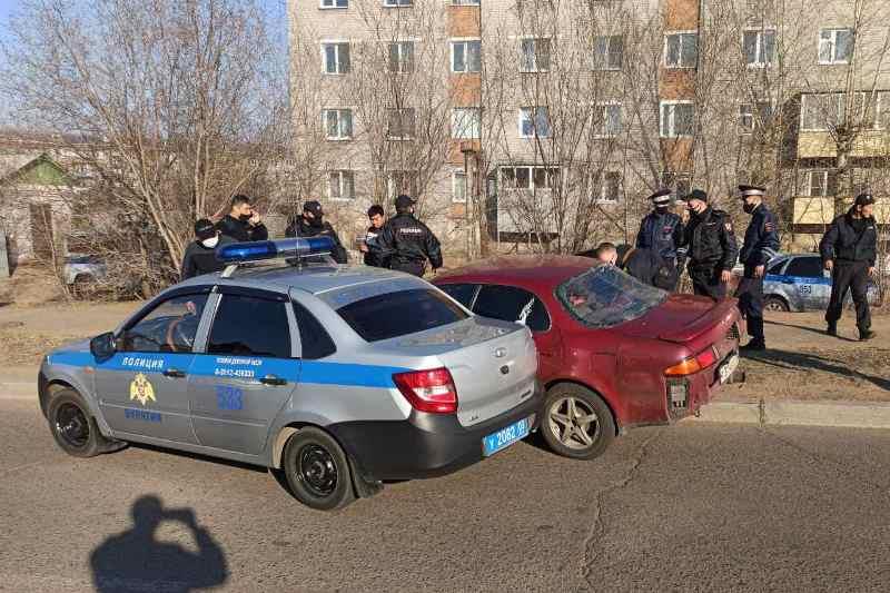 Экипажем Росгвардии в Улан-Удэ задержан пьяный водитель, пытавшийся скрыться от преследования