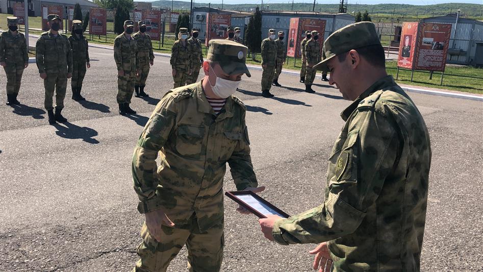 Гудермесский полк Росгвардии отметил свое 20-летие