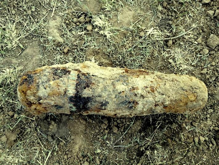 Взрывотехники калмыцкого ОМОН уничтожили боеприпас времен Великой Отечественной войны