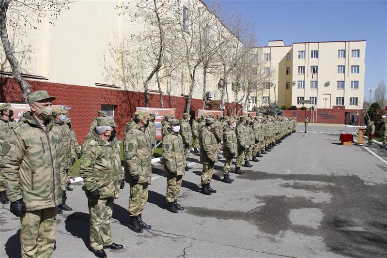 Махачкалинское соединение Росгвардии отметило годовщину образования